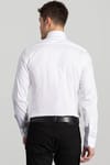 Slim Fit Dar Kesim Pamuk Saten, Erkek Gömlek