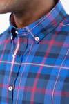 SLIM FIT LONG SLV CHECK AZTEC  GÃ–MLEK SLIM FIT CHECKED