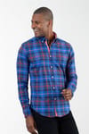 SLIM FIT LONG SLV CHECK AZTEC  GÃ–MLEK SLIM FIT CHECKED