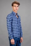 SLIM FIT LONG SLV CHECK AZTEC SLIM FIT CHECKED