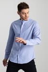 SLIM FIT LONG SLV CREW NECK FEVO  GÖMLEK SLIM FIT SUMMER SEASON