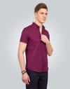 SLIM FIT SHORT SLV SAMRA 80/1  GÖMLEK SLIM FIT SUMMER SEASON