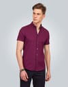 SLIM FIT SHORT SLV SAMRA 80/1  GÖMLEK SLIM FIT SUMMER SEASON