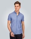 SLIM FIT SHORT SLV SAMRA 80/1  GÖMLEK SLIM FIT SUMMER SEASON