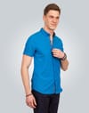 SLIM FIT SHORT SLV SAMRA 80/1  GÖMLEK SLIM FIT SUMMER SEASON