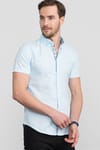SLIM FIT SHORT SLV SAMRA 91/1   GÖMLEK SLIM FIT SUMMER SEASON