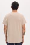 Unisex Slim Fit Dar Kesim %100 Pamuk Yumuşak Dokulu Taş Bisiklet Yaka Tişört