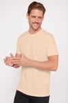 Unisex 5'li Pkt Siyah-Beyaz-Lacivert-Vanilya-Haki Slim Fit Dar Kesim %100 Pamuk Bisiklet Yaka Tişört