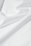 Unisex 2'li Paket Beyaz Slim Fit Dar Kesim %100 Pamuk Bisiklet Yaka Tişört