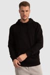 Kapüşonlu Basıc Sweatshirt