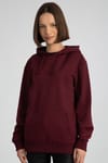 Kapüşonlu Basıc Sweatshirt