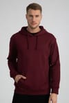 Kapüşonlu Basıc Sweatshirt
