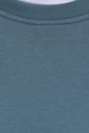 Unisex Relax Fit Rahat Kesim Pamuklu Yumuşak Dokulu İçi Polarlı Gri Bisiklet Yaka Sweatshirt
