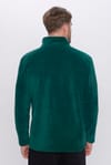 Erkek Dik Yaka Tüylenme Yapmayan Soğuk Geçirmez Standart Fit Rahat Kesim Polar Sweatshirt