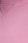 Kadın Oversize Geniş Kesim %100 Pamuk Basic Lila Bisiklet Yaka Sweatshirt