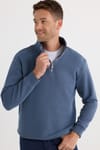Pamuklu Dik Yaka Fermuarlı Unisex Sweatshirt