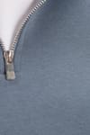 Pamuklu Dik Yaka Fermuarlı Kadın Sweatshirt