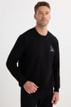 RELAX FIT SWEATSHIRT CREW NECK PRINT  BB