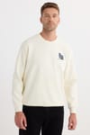 RELAX FIT SWEATSHIRT CREW NECK PRINT  BB