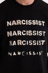 RELAX FIT SWEATSHIRT CREW NECK PRINT  NAR