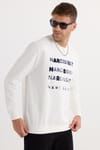 RELAX FIT SWEATSHIRT CREW NECK PRINT  NAR