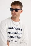 RELAX FIT SWEATSHIRT CREW NECK PRINT  NAR