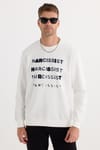 RELAX FIT SWEATSHIRT CREW NECK PRINT  NAR