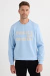 RELAX FIT SWEATSHIRT CREW NECK PRINT  PUB