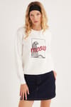 KADIN SWEATSHIRT BL BASKILI 60251805