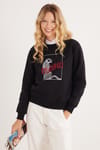 KADIN SWEATSHIRT BL BASKILI 60251805