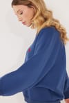 KADIN SWEATSHIRT BL NAKIŞLI 60251933