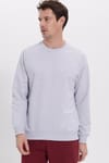 RELAX FIT SWEATSHIRT CREW NECK TWO THREAD COMPACT ONL PLAIN