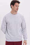 RELAX FIT SWEATSHIRT CREW NECK TWO THREAD COMPACT ONL PLAIN