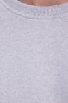 RELAX FIT SWEATSHIRT CREW NECK TWO THREAD COMPACT ONL PLAIN