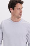 RELAX FIT SWEATSHIRT CREW NECK TWO THREAD COMPACT ONL PLAIN