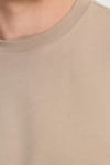 Erkek Relax Fit Rahat Kesim %100 Pamuk 2 İplik Bisiklet Yaka Taş Sweatshirt 