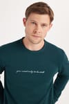 ERKEK BASKILI YOU NEED ONLY TO BE STILL HW 935 SWEATSHIRT