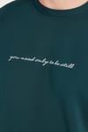 ERKEK BASKILI YOU NEED ONLY TO BE STILL HW 935 SWEATSHIRT