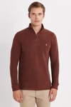 ERKEK SELANİK DİK YAKA  HW 933 SWEATSHIRT