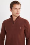 ERKEK SELANİK DİK YAKA  HW 933 SWEATSHIRT