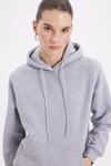 KADIN KAPÜŞONLU GM SWEATSHIRT