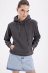 KADIN KAPÜŞONLU GM SWEATSHIRT