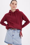 KADIN KAPÜŞONLU GM SWEATSHIRT