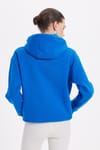 Oversize Pamuk Kapüşonlu Basic Unisex Sweatshirt