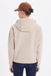 Oversize Pamuk Kapüşonlu Basic Unisex Sweatshirt