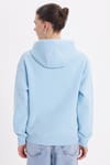 Oversize Pamuk Kapüşonlu Basic Unisex Sweatshirt