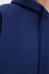 Oversize Pamuk Kapüşonlu Basic Unisex Sweatshirt