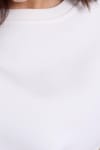 Kadın Oversize Geniş Kesim Bisiklet Yaka Basic Sweatshirt