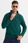 THREE PIECES SWEATSHIRT HALF ZIPPER PLAIN 23/24