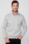 THREE PIECES SWEATSHIRT HALF ZIPPER PLAIN 23/24